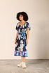 INK FLORALS VIVA DRESS