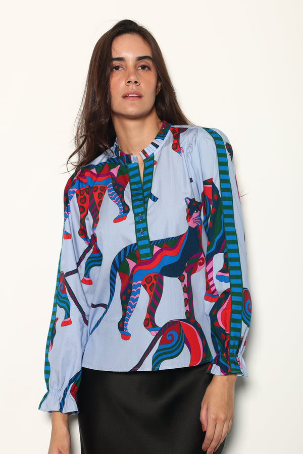 CHEETAH MIRAGE ASHLEY TOP