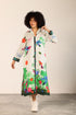 FOREST FLUTTER ELIZA DRESS