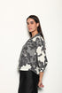 NOIR FLORALS ELSA TOP