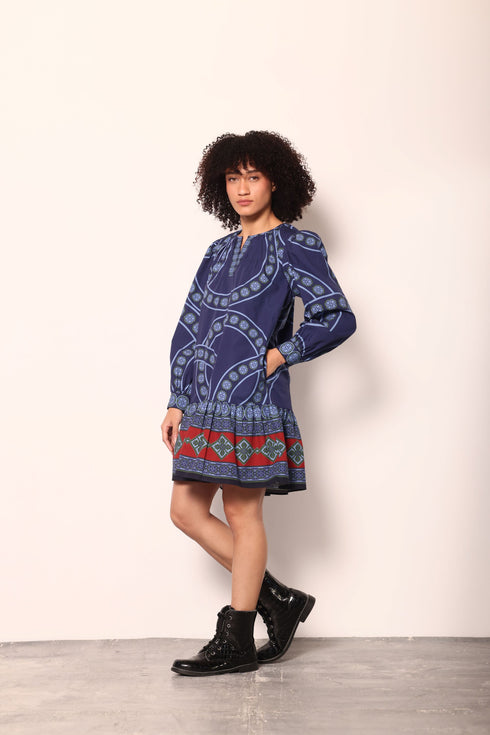 VINTAGE CIRCLES OLLIE DRESS