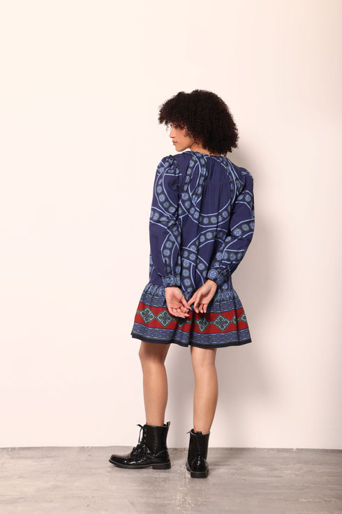 VINTAGE CIRCLES OLLIE DRESS