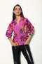 MAUVE BLOSSOMS ELSA TOP