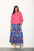 COBALT IKAT ADA SKIRT