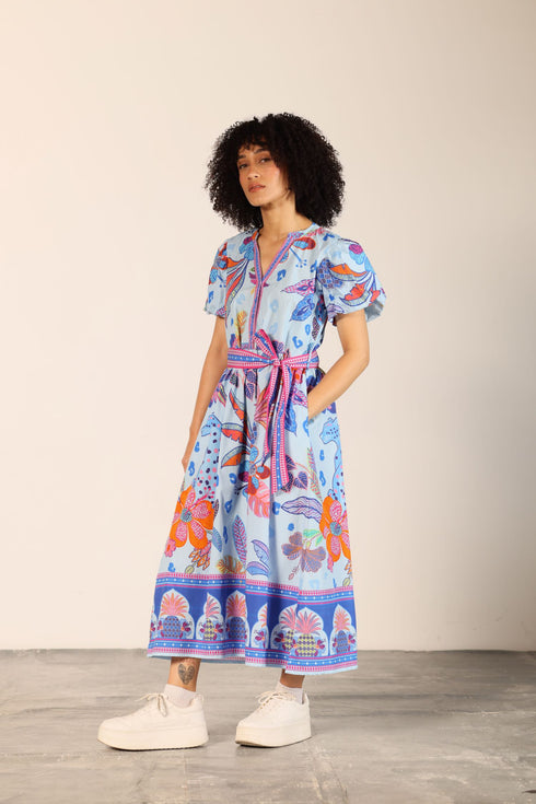 AZURE SAFARI NOVA DRESS