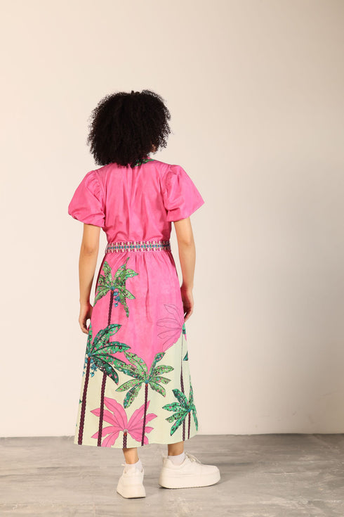 PINK TROPICS NOVA DRESS