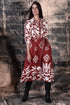 RUST FOLIAGE REMI DRESS