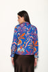 COBALT IKAT ASHLEY TOP