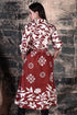 RUST FOLIAGE REMI DRESS