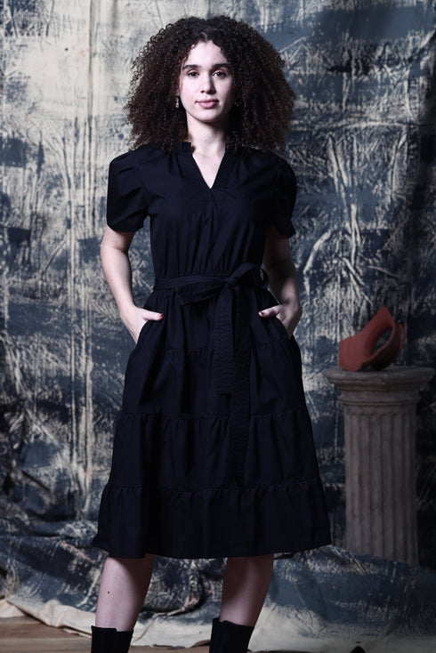 BLACK IRENE DRESS