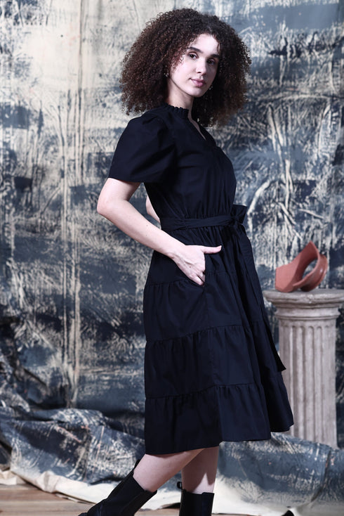 BLACK IRENE DRESS