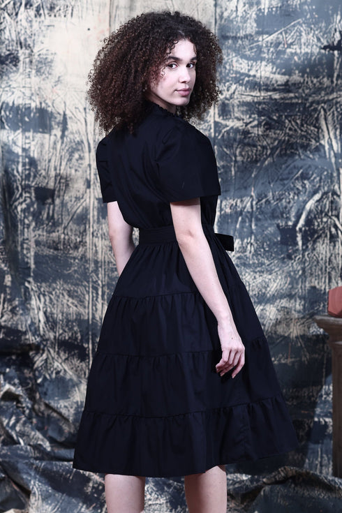 BLACK IRENE DRESS