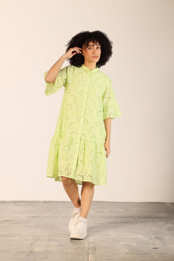 LIME ZURI DRESS