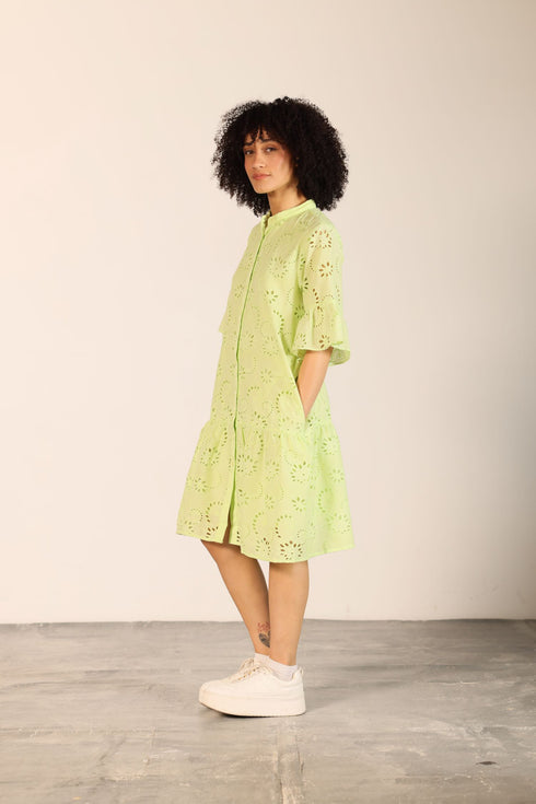 LIME ZURI DRESS