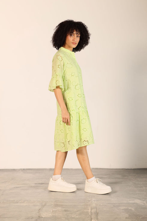 LIME ZURI DRESS