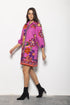 MAUVE BLOSSOMS AVA DRESS