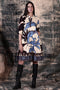 MAJESTIC LEAVES SASHA DRESS