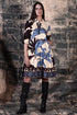 MAJESTIC LEAVES SASHA DRESS