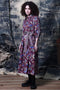 BROWN FLORALS REMI DRESS