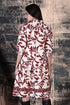 RUST FOLIAGE SASHA DRESS