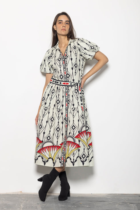 ARROW MOTIFS DELLA DRESS