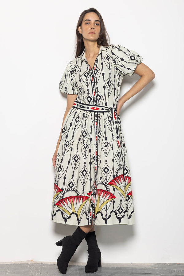 ARROW MOTIFS DELLA DRESS