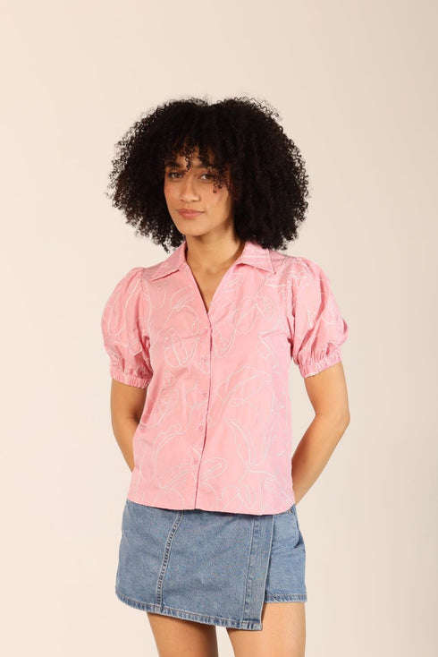 BLUSH KIM TOP