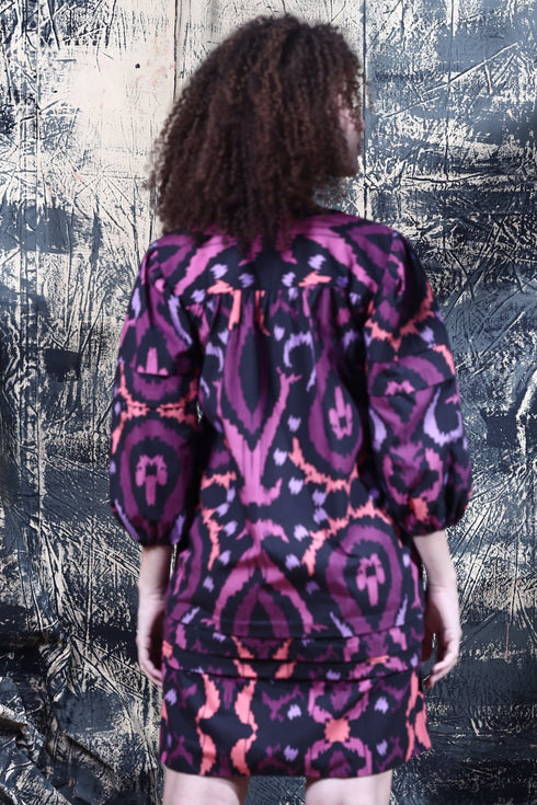 ARABIAN IKAT FREYA DRESS