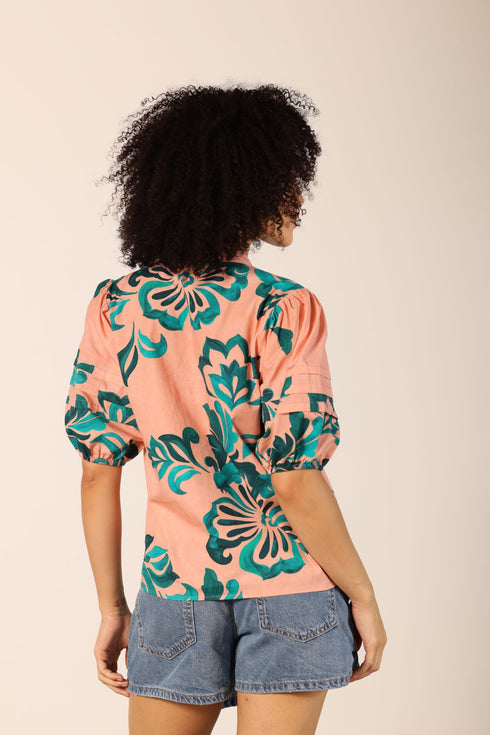 EMERALD BLUSH RAYA TOP