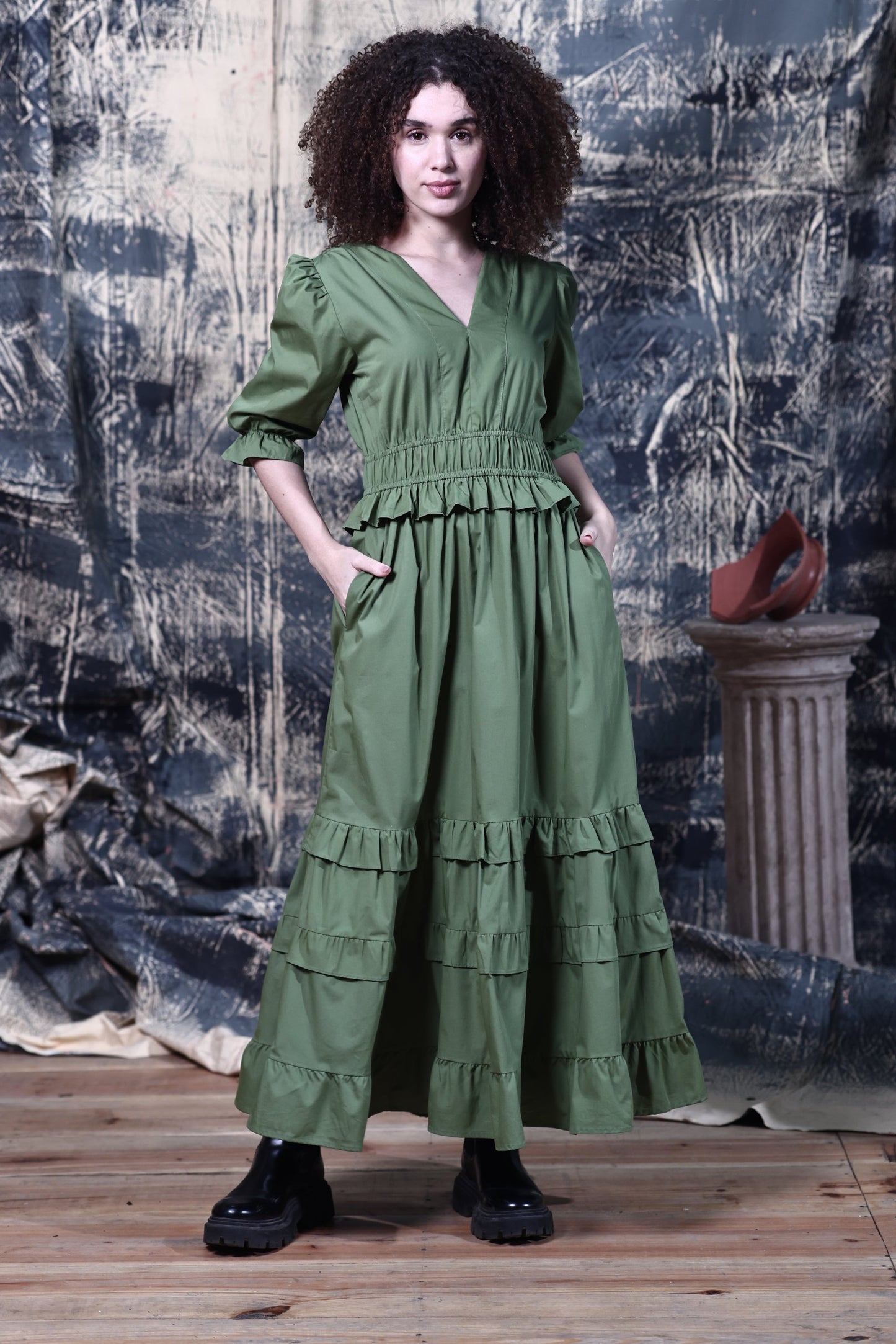 OLIVE KARINA DRESS