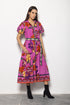MAUVE BLOSSOMS DELLA DRESS
