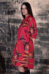FLORAL BLAZE SASHA DRESS