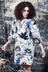 OUTLINE FLORALS FREYA DRESS
