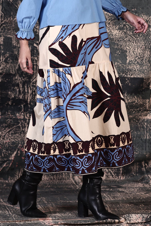 MAJESTIC LEAVES ADA SKIRT