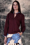 CHOCOLATE AVERY TOP