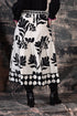 BLACK FOLIAGE ADA SKIRT