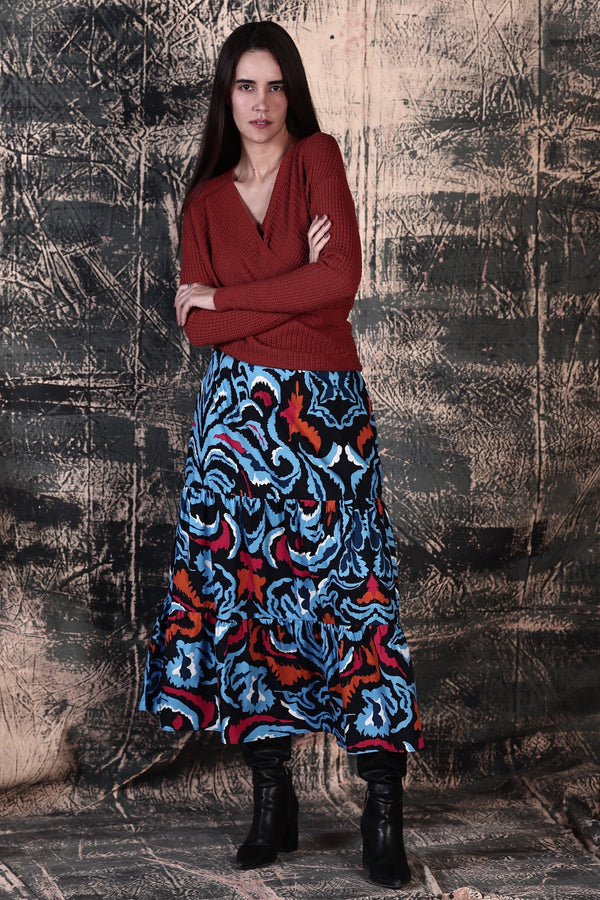 IKAT DAMASK ADA SKIRT