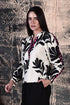 BLACK FOLIAGE ASHLEY TOP