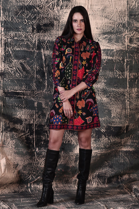 NIGHT GLOW AVA DRESS