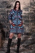 IKAT DAMASK AVA DRESS
