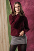 WINE CANDENCE SWEATER