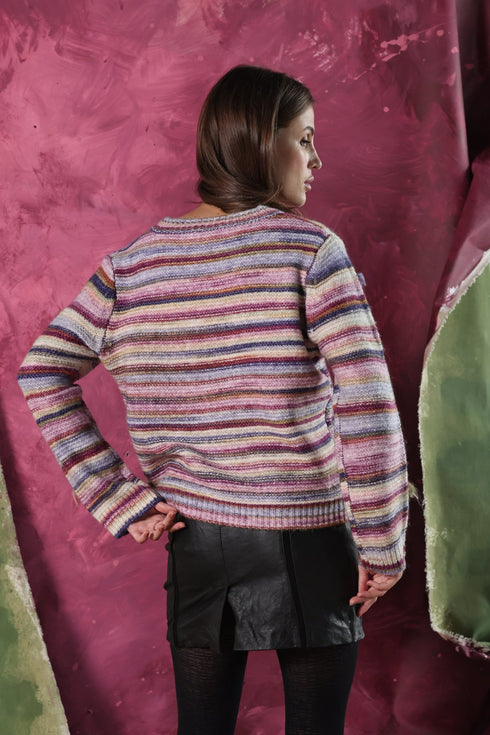 ORCHID MULTI VIKKI SWEATER