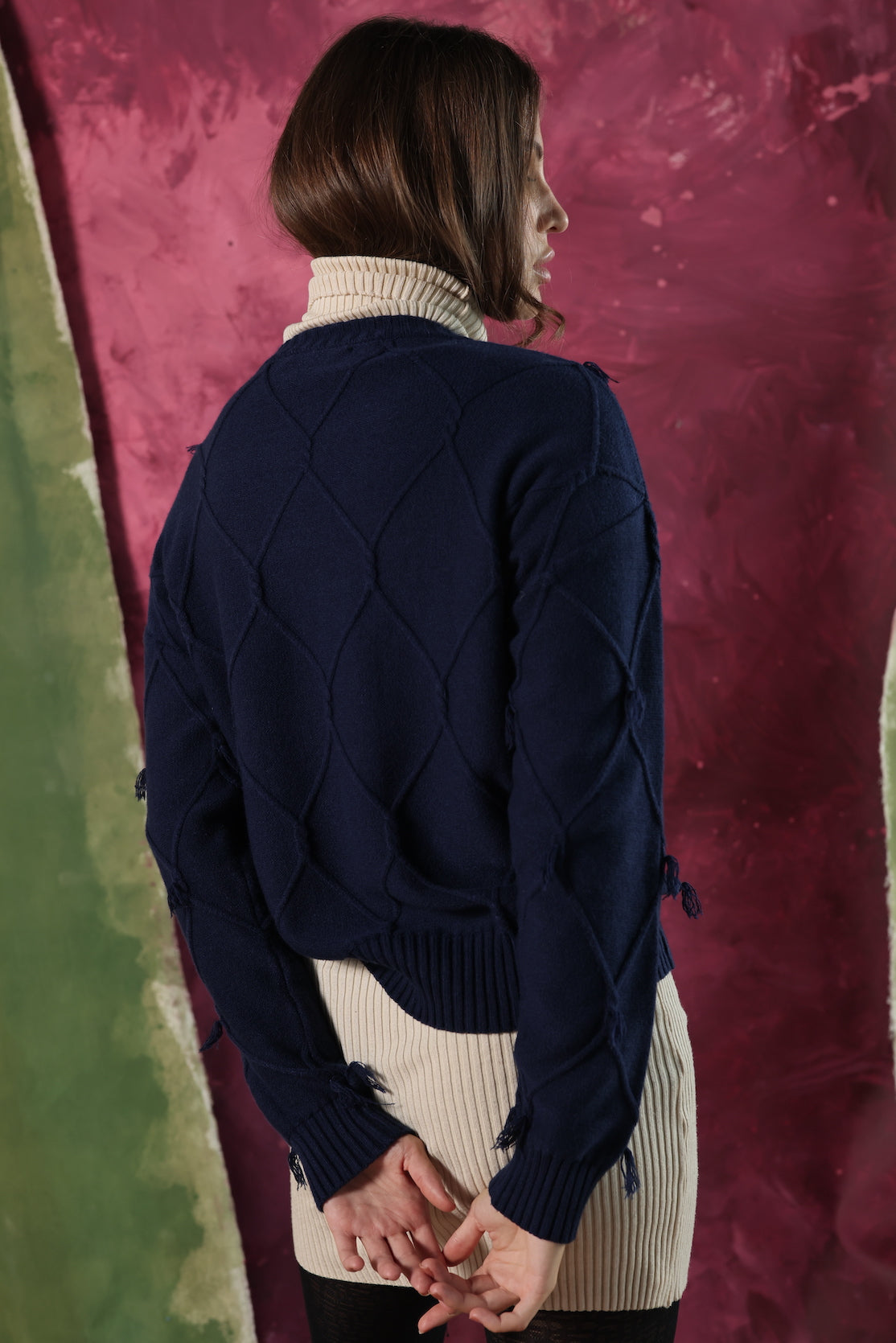 STEEL BLUE ASHLEY SWEATER