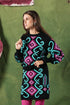 BLACK IKAT ANA PULLOVER