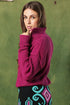 FUCHSIA NICOLE PULLOVER