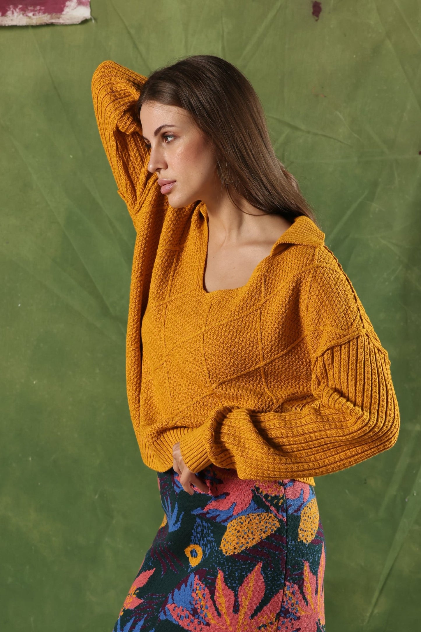 GOLD NICOLE PULLOVER