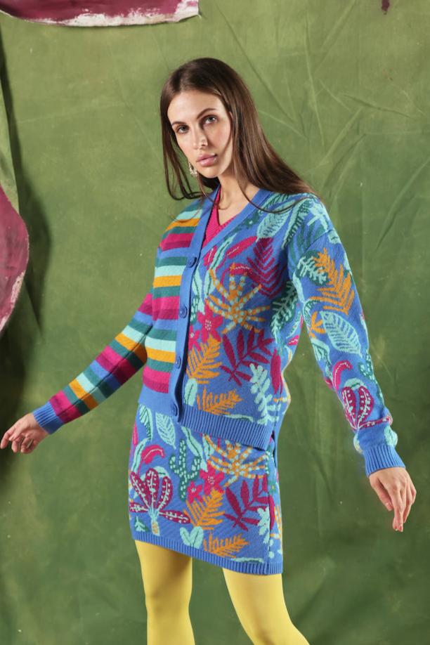 MARINE PALMS ZURI CARDIGAN