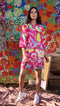 PAISLEY IKAT FREYA Dress