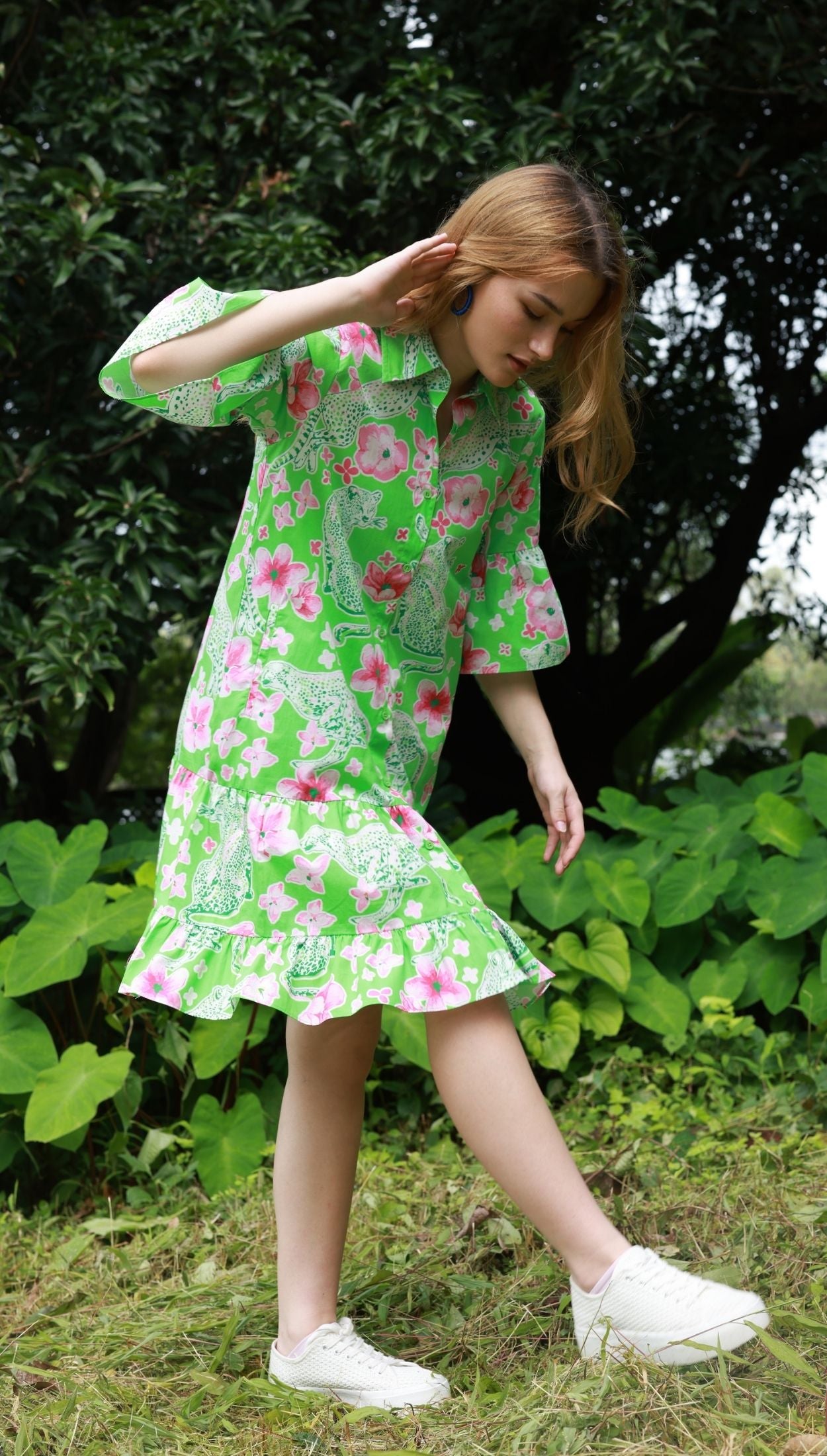 CHEETAH FLORALS ZARA Dress