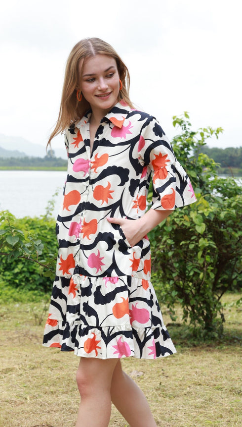 KAZAKH TULIPS ZARA Dress